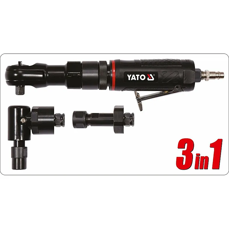 Тріскачка шліфувальні машини кутова і пряма Yato YT-09860 фото