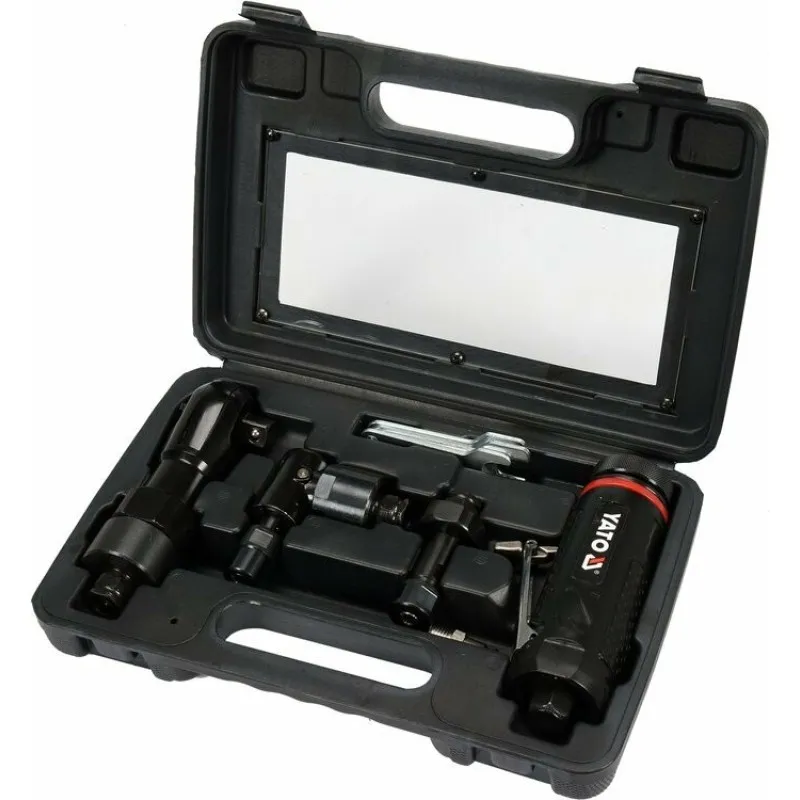 Тріскачка шліфувальні машини кутова і пряма Yato YT-09860 фото