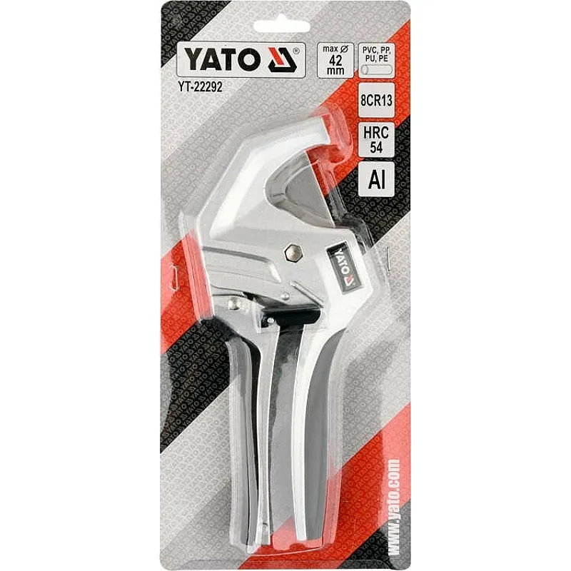 Труборіз для труб ПВХ Yato 42 мм (YT-22292) фото