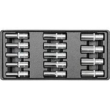 Вкладиш для інструментальної шафи Yato глибокі торцеві головки (YT-5539)