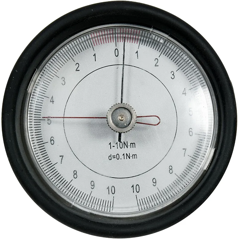 Динамометричний ключ Yato зі стрілочно-циферблатною шкалою 1/4 F 1-10 Нм (YT-07831) фото