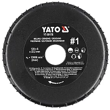 Диск-фреза торцевой Yato 120х22.2 мм, 6 мм (YT-59178)