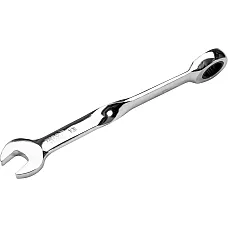 Ключ рожково-накидной с трещоткой Yato крученый 13x182мм (YT-01875)