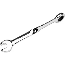 Ключ рожково-накидной с трещоткой Yato крученый 17x228мм (YT-01879)