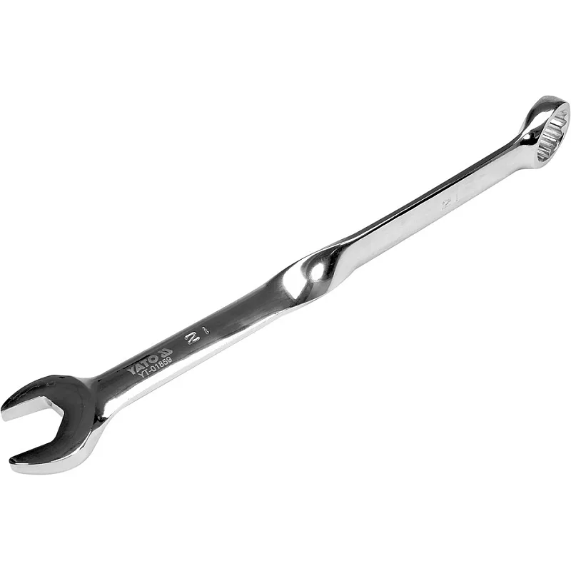 Ключ рожково-накидной Yato крученый 21x283мм (YT-01859) фото