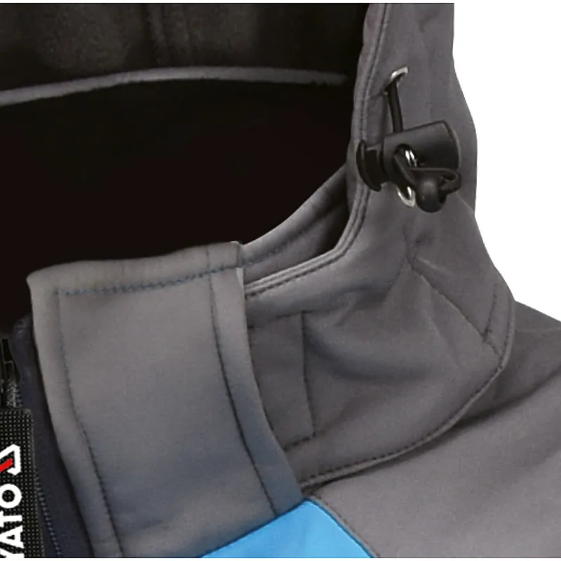 Куртка SoftShell з капюшоном Yato YT-79564 розмір XXL фото