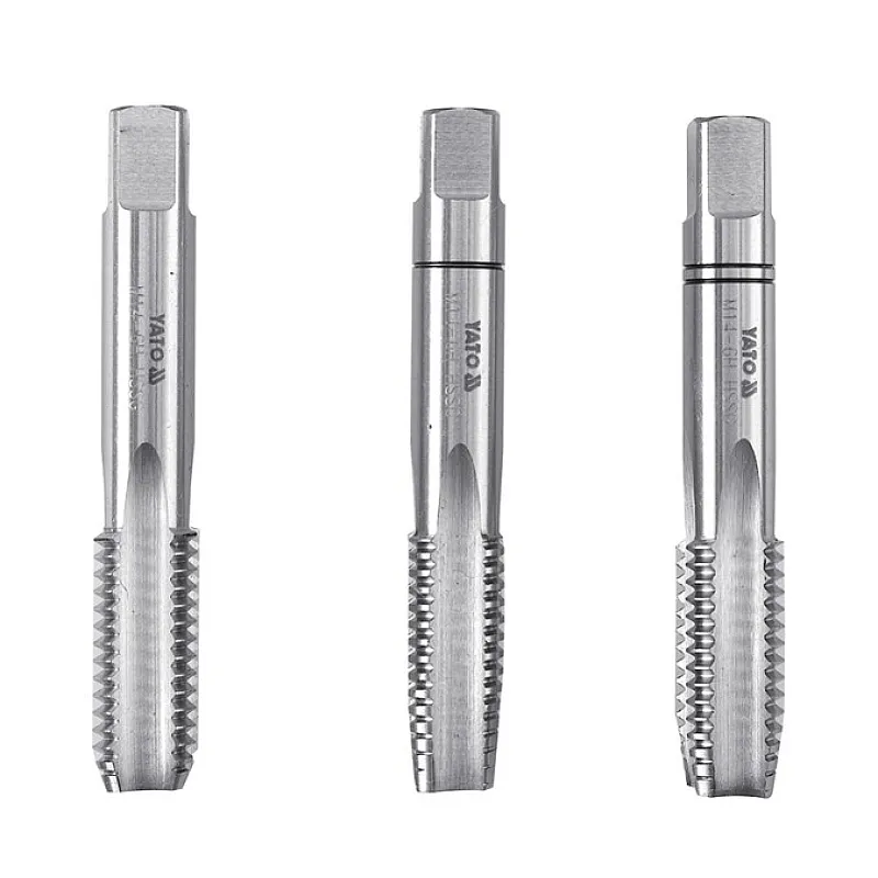 Мітчики Yato М4х0.7 мм HSS М2 45 мм (YT-2931) 3 шт фото