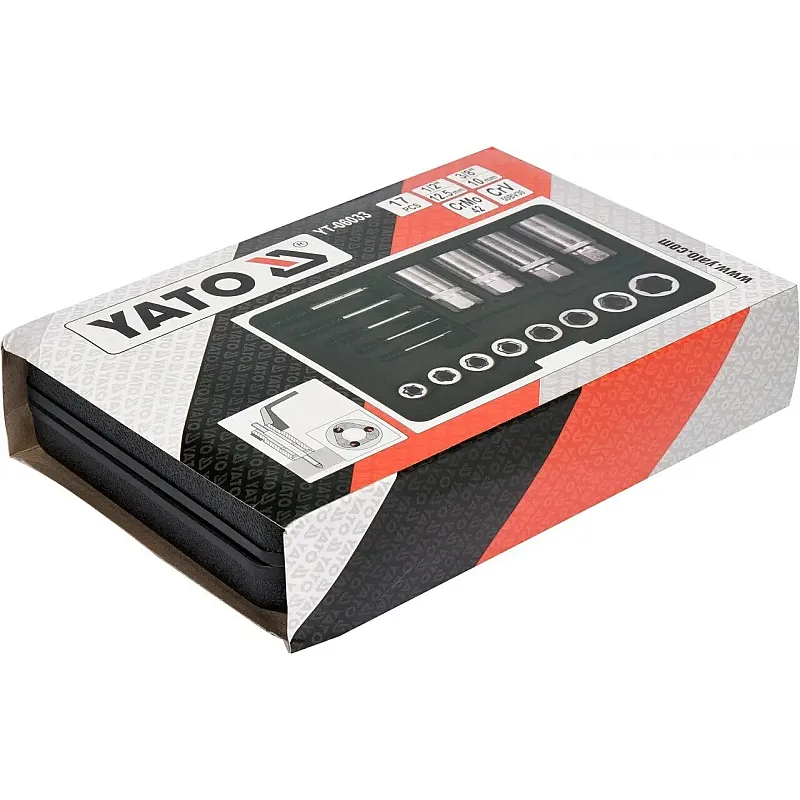 Набір екстракторів 17 шт. Yato (YT-06033) фото