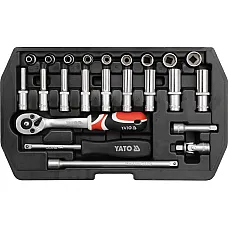 Набір торцевих головок Yato YT-1445