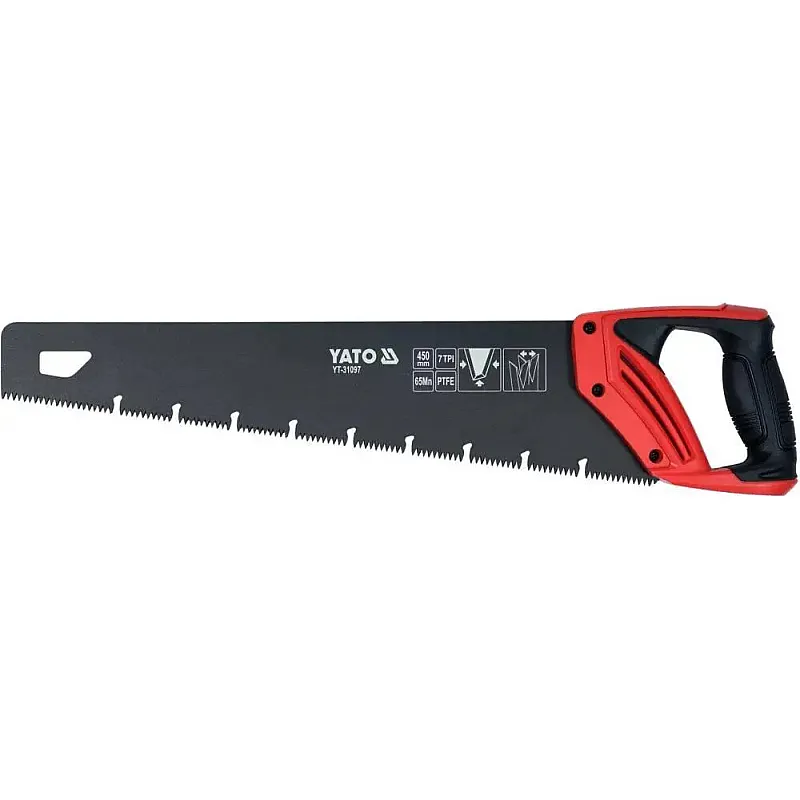 Ножівка по дереву Yato, L-450 мм (YT-31097) фото