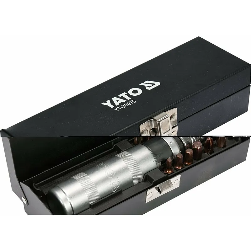 Викрутка реверсивна ударна YATO 160 мм (YT-28015) фото