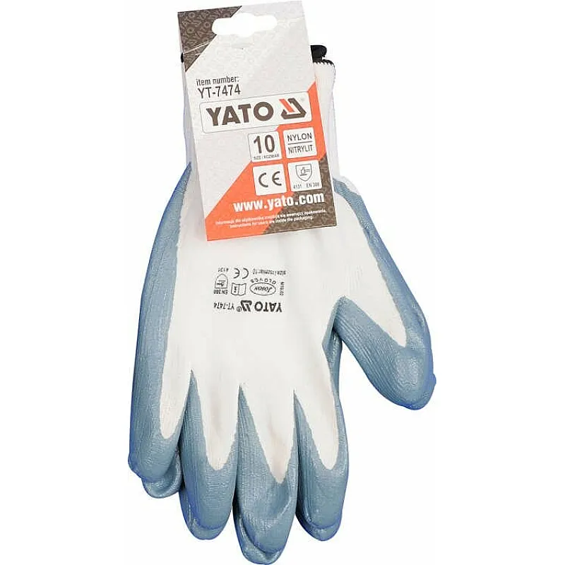 Рукавички Yato YT-7474 Білі фото