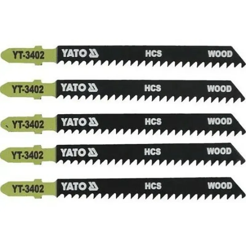 Полотно для електролобзика YATO 8TPI, 100 мм, 5 шт. (YT-3402) фото
