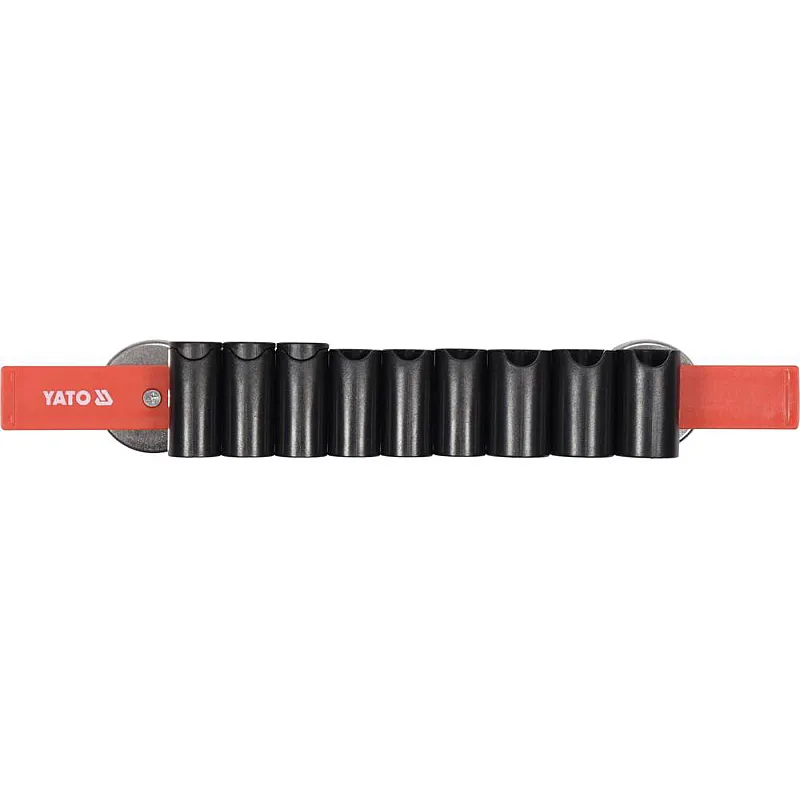 Рейка з магнітним кріпленням для 9 інструментів Yato (YT-08354) фото