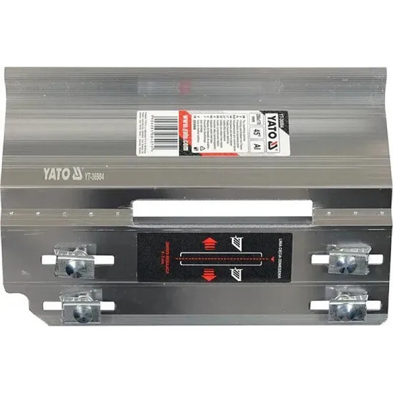 Шаблон для снятия фаски с плитки Yato 250х170 мм (YT-36984) фото