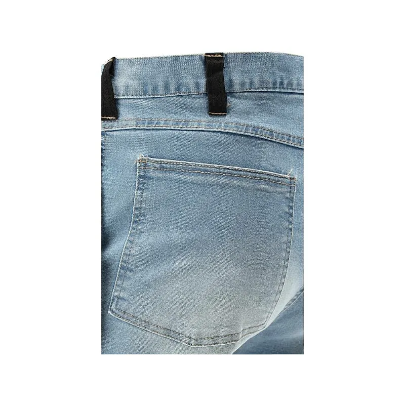 Штани робочі джинс стрейч р.L/XL (блакитний) Yato (YT-79073) фото