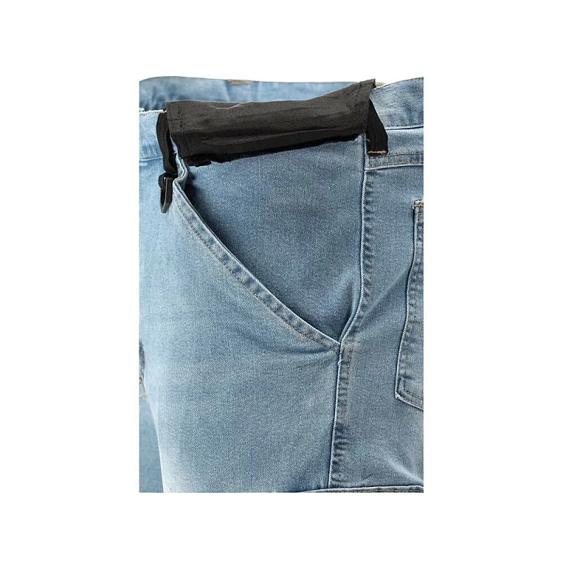 Штани робочі джинс стрейч р.L/XL (блакитний) Yato (YT-79073) фото