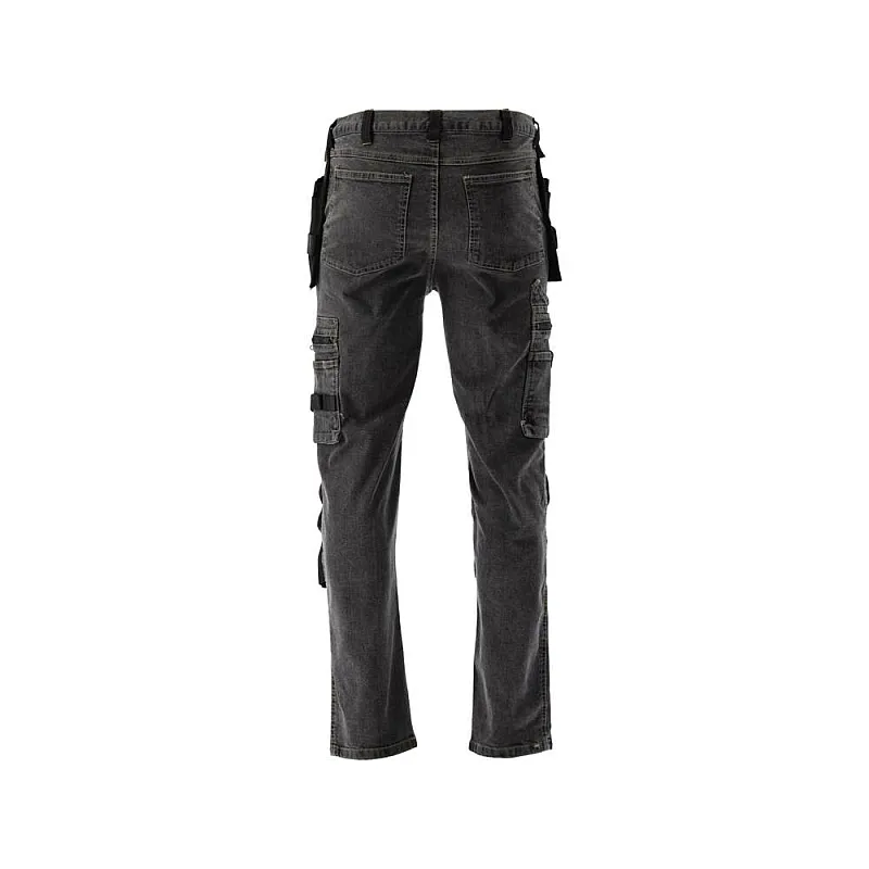 Штани робочі джинс стрейч р.L/XL (сірий) Yato (YT-79063) фото
