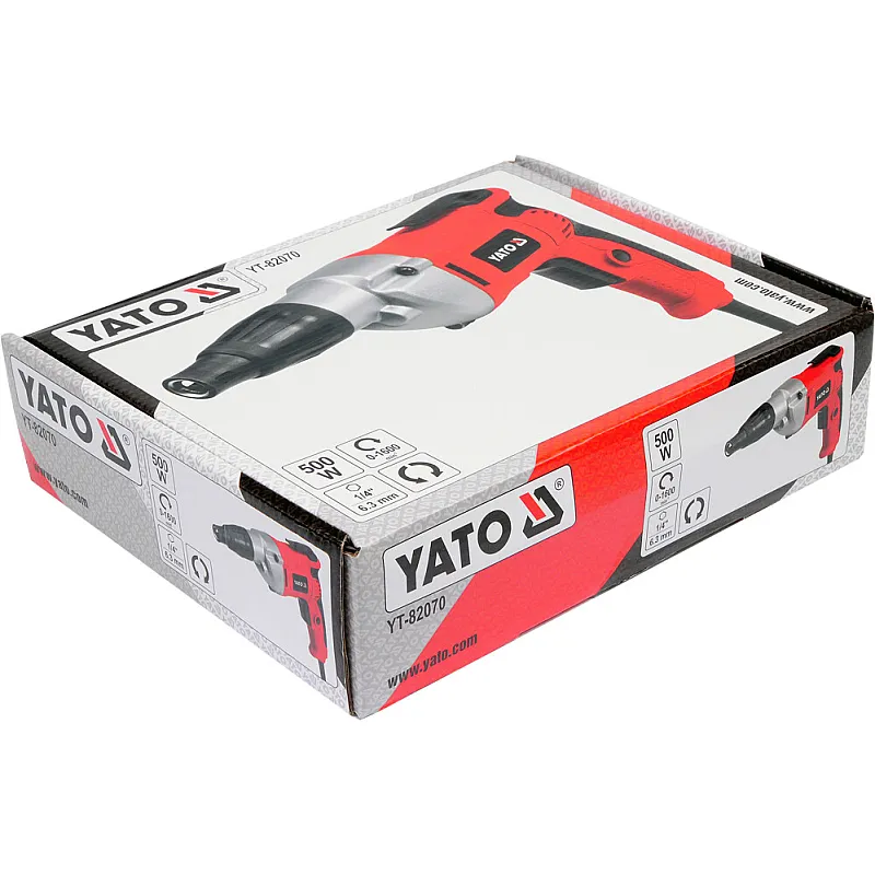 Шуруповерт мережевий Yato YT-82070 фото