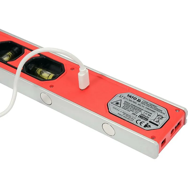 Рівень з далекоміром Yato 230 мм (YT-30340) фото