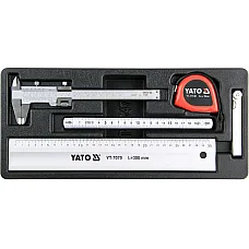 Вкладиш для інструментальної шафи Yato вимірювальні інструменти (YT-55474) 5 шт
