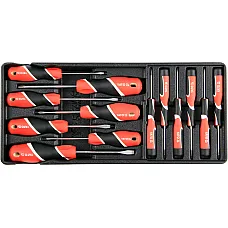 Вкладиш для інструментальної шафи Yato викрутки (YT-55455) 13 шт