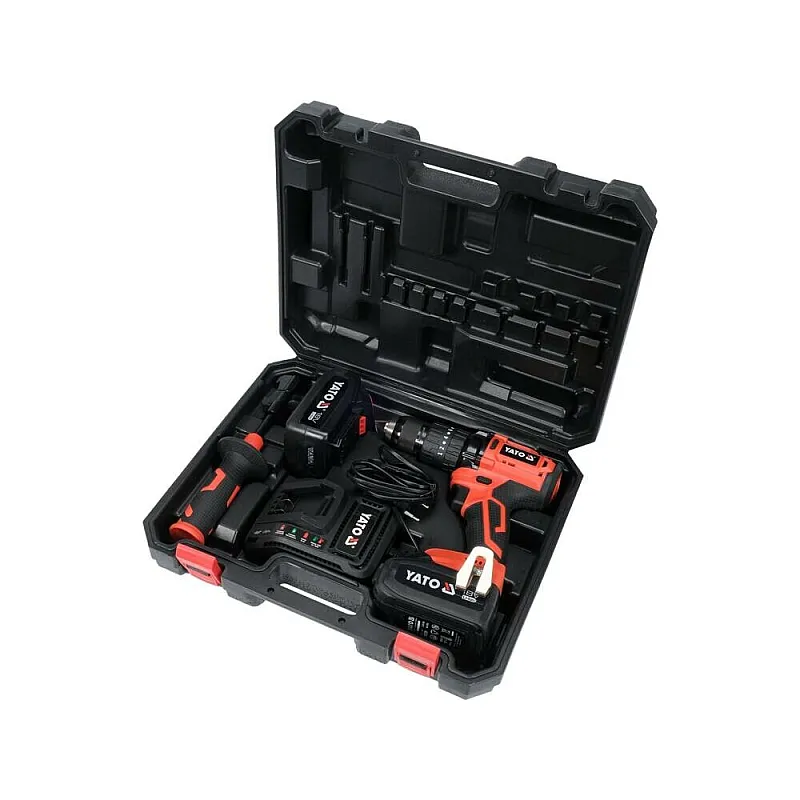 Акумуляторний шуруповерт Yato (YT-82791) фото