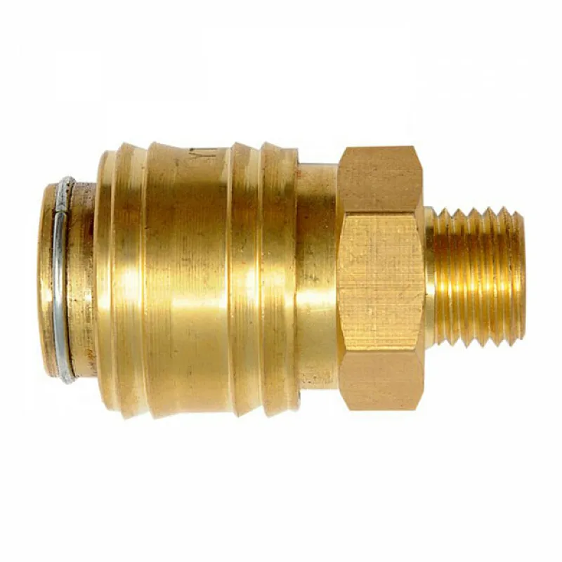 Швидкознімне латунне зєднання YATO 1/4 (YT-24094) фото