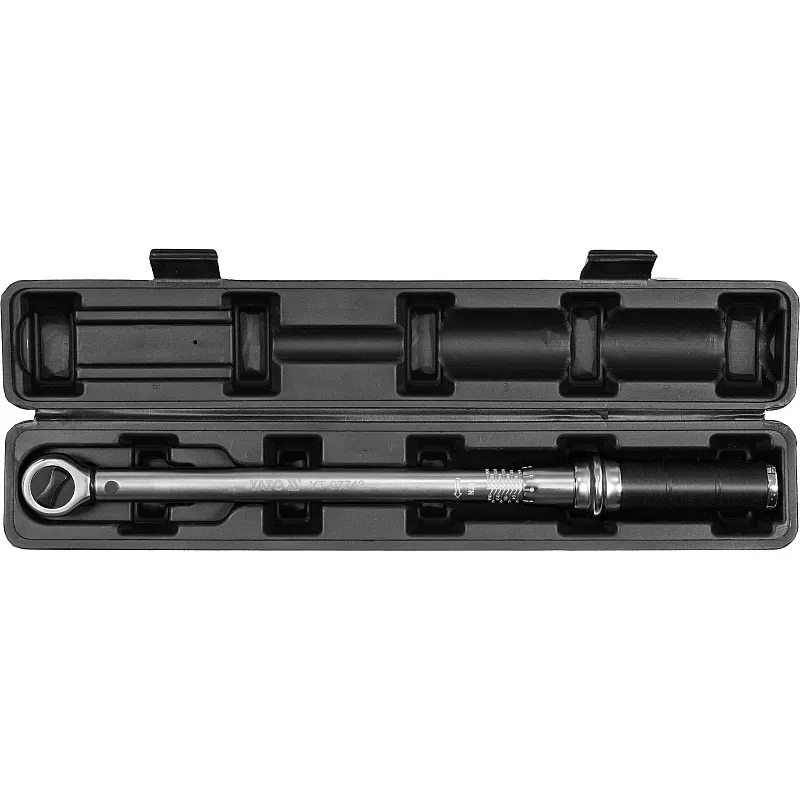 Динамометричний ключ YATO квадрат 1/2, F = 40-200 Нм, L = 445-465 мм (YT-07743) фото