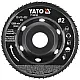 Диск-фреза опуклий Yato 120х22.2 мм, 16/12 мм (YT-59183) фото