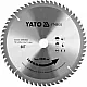 Диск пильний по дереву з переможними напайками Yato YT-60636 (190x20x2.2x1.5 мм), 60 зубців фото