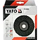 Диск шліфувальний Yato 125х22.2 мм, Р24 по дереву, металу, каменю (YT-83262) фото