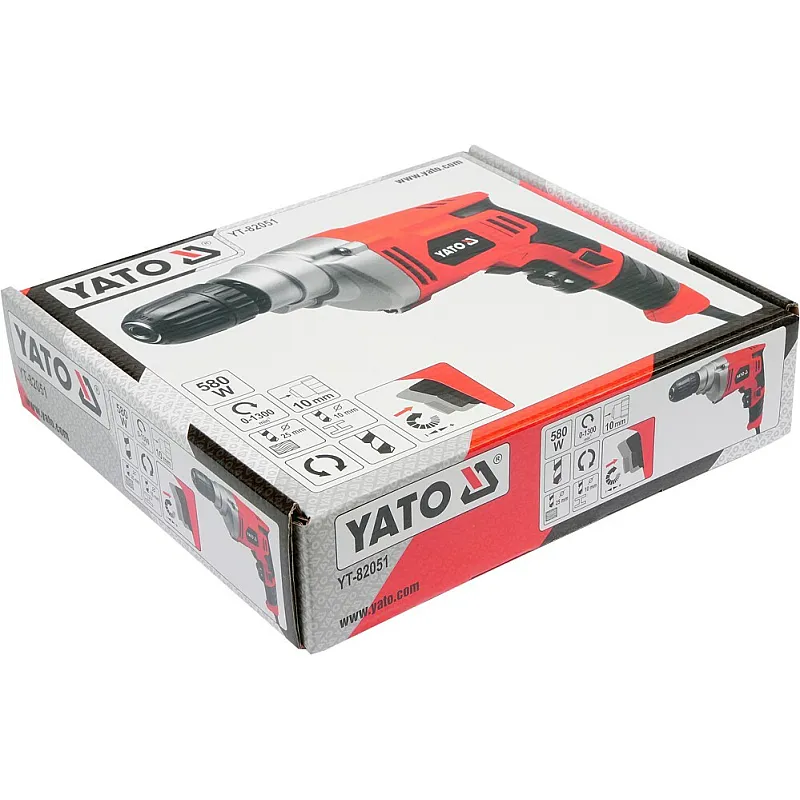 Дриль електричний Yato YT-82051 фото