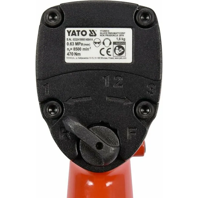 Гайковерт ударний Yato YT-09514 фото