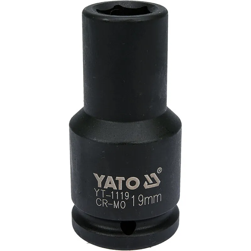 Головка торцева ударна 3/4 М19х90 мм Yato YT-1119 (967258) фото