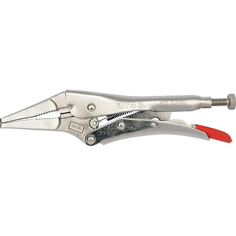 Кліщі затискні Yato подовжені 225 мм Cr-Mo (YT-2460) фото