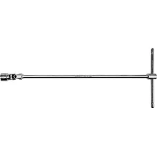 Ключ Т-подібний Yato з торцевою головкою М17 на кардані 180х450 мм (YT-15282)