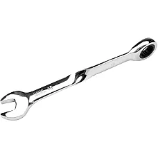 Ключ рожково-накидной с трещоткой Yato крученый 15x201мм (YT-01877)