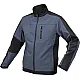 Куртка SoftShell чорно-темно-сіра Yato YT-79544 розмір XXL фото