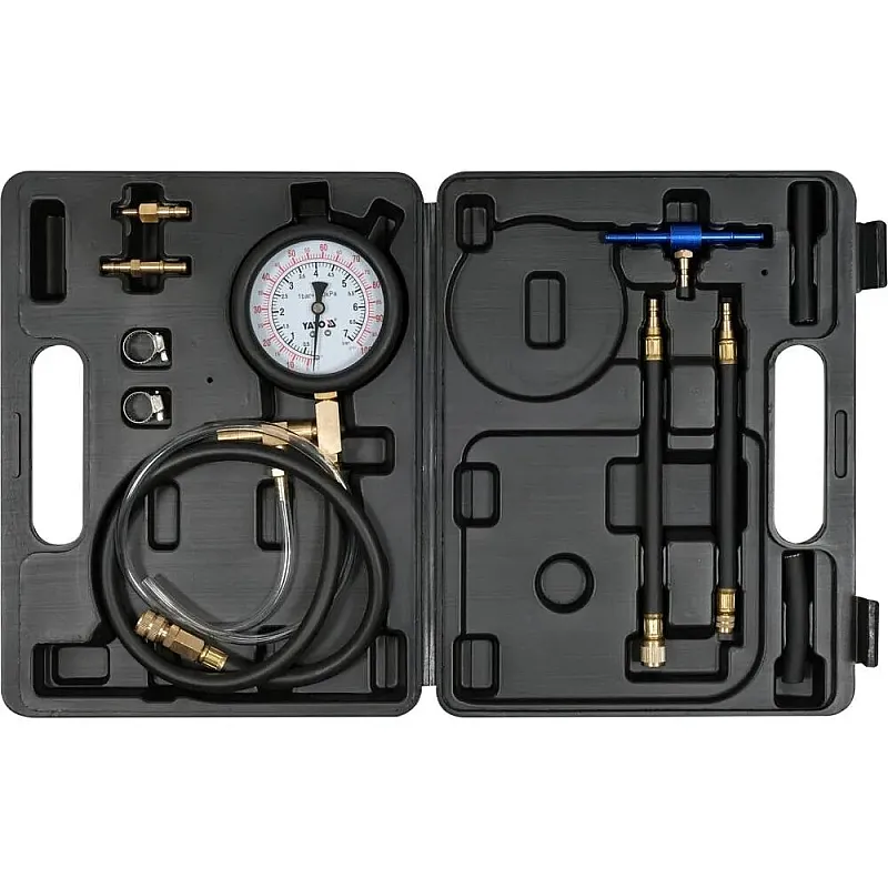 Манометр тиску упорскування бензинового палива Yato 0-0.7 МПа, 10 шт. (YT-73023) фото