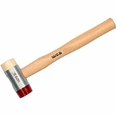 Молоток Yato 60мм з дерев'яною ручкою 1406г (YT-4634)