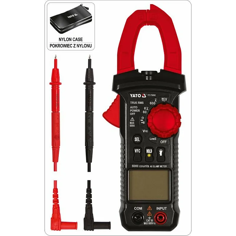 Мультиметр Yato YT-73092 фото
