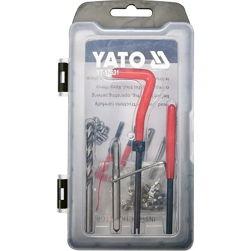 Набір для ремонту різьблення 30 шт. Yato (YT-17631) фото