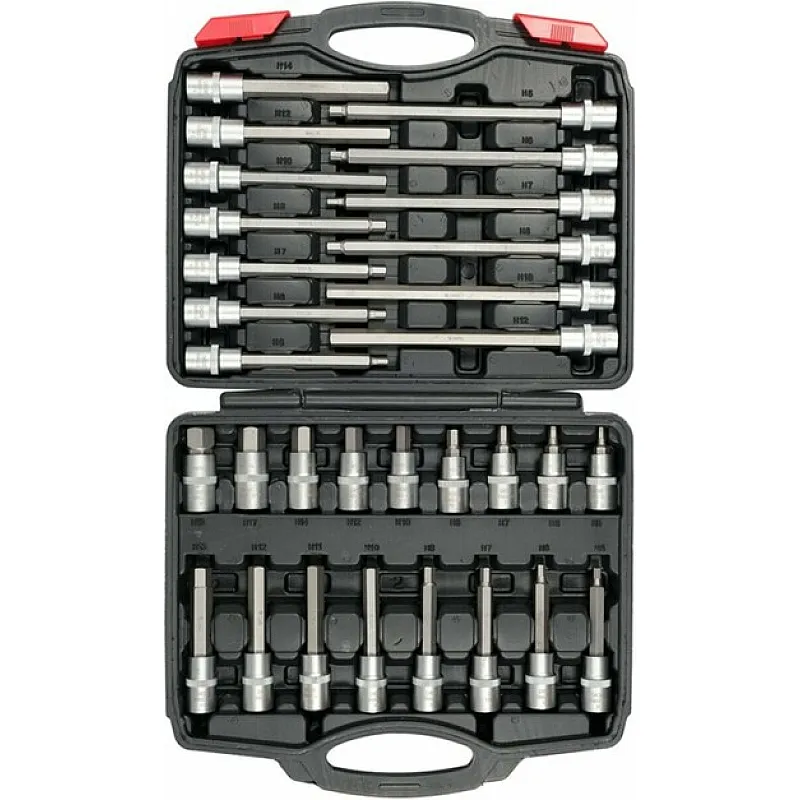 Набір торцевих головок з 6-гранними насадками YATO YT-77540 фото