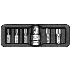 Набор насадок отверточных YATO "SPLINE" 30х75 мм (YT-0414)