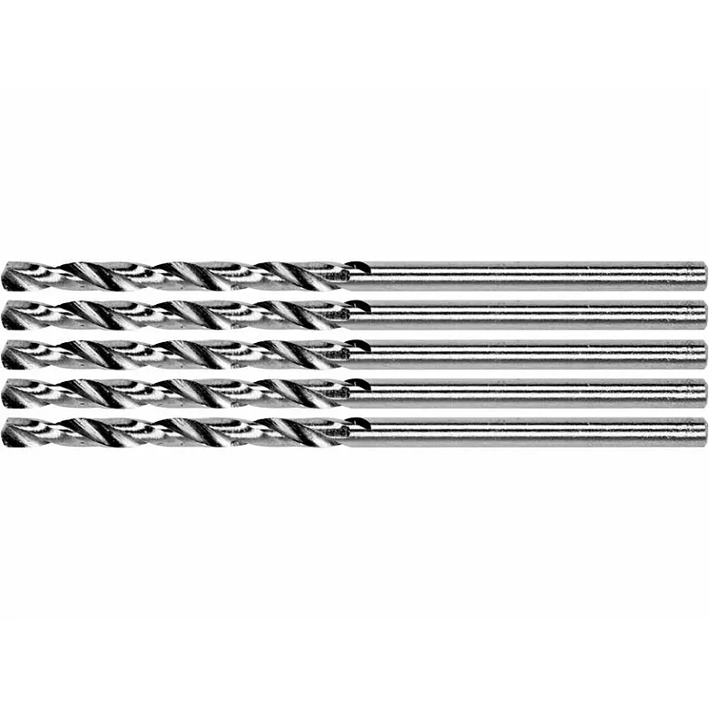 Набір свердл Yato по металу Premium HSS 2.5х60мм 5шт (YT-44207) фото
