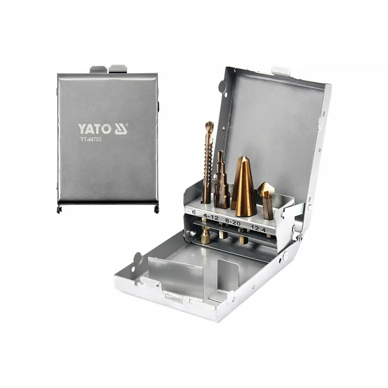 Набір універсальних свердлів YATO HEX 4 шт. (YT-44705) фото