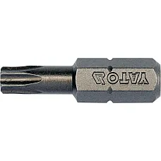 Насадки отверточные Yato TORX T25x25 мм HEX 1/4" (YT-78144) 10 шт