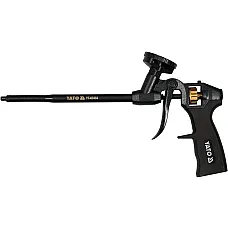 Пістолет для монтажної піни Yato алюміній+латунь пластикова ручка (YT-67433)