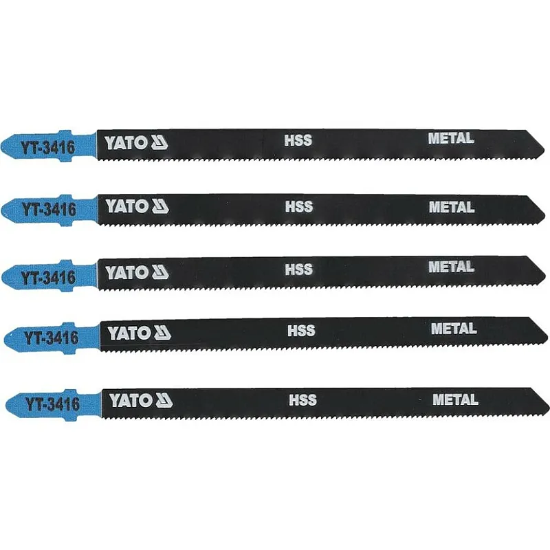 Полотно для электролобзика YATO 21TPI, 130 мм, 5 шт. (YT-3416) фото